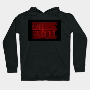 Stranger Things Hardcore Hardtail Stickers Hoodie